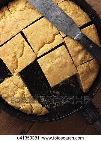 Stock Image - Cornbread. Fotosearch