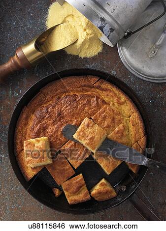 Stock Photograph - Cornbread. Fotosearch