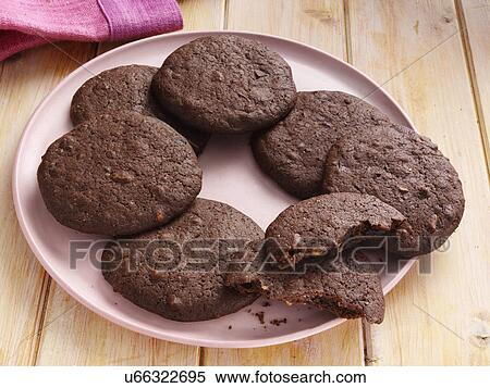 Stock Photography - Double chocolate pineapple chunks. Fotosearch