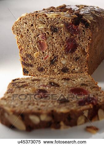 Stock Photography - Fat free fruitloaf. Fotosearch