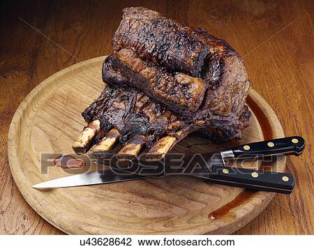 Stock Image - Fore rib of beef. Fotosearch