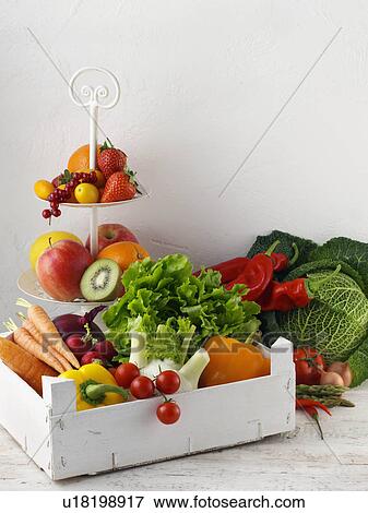 Fruit and vegetables View Large Photo Image Stock Photo - Fruit and vegetables. Fotosearch