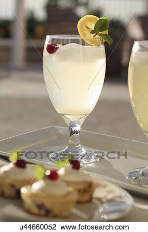 Glass Of Homemade Lemonade View Large Photo Image Stock Image - Glass Of Homemade Lemonade. Fotosearch