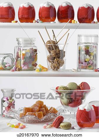 Stock Image - Gourmet sweets. Fotosearch