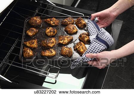Grilling chicken pieces View Large Photo Image Stock Image - Grilling chicken pieces. Fotosearch