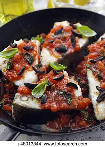 Halibut frying in a pan View Large Photo Image Picture - Halibut frying in a pan. Fotosearch