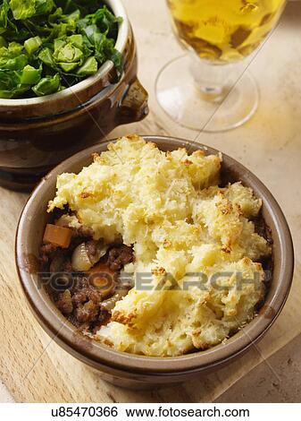 Individual cottage pie View Large Photo Image Stock Photograph - Individual cottage pie. Fotosearch