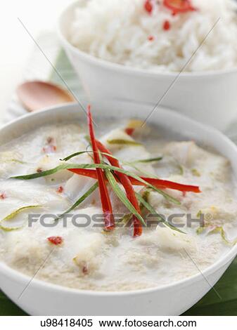 Individual portion of Fish Amok Cambodian cuisine View Large Photo Image Stock Photography - Individual portion of Fish Amok Cambodian cuisine. Fotosearch