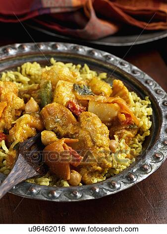 Individual portion of vegetable curry View Large Photo Image Stock Photograph - Individual portion of vegetable curry. Fotosearch