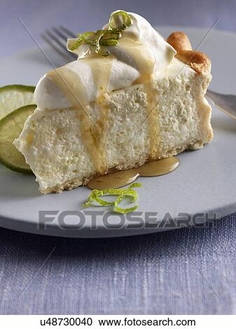 Individual slice of lime chiffon pie View Large Photo Image Stock Image - Individual slice of lime chiffon pie. Fotosearch