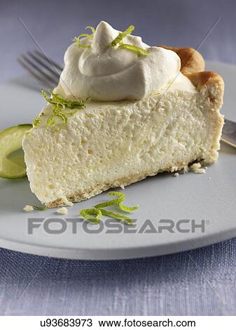 Individual slice of lime chiffon pie View Large Photo Image Stock Image - Individual slice of lime chiffon pie. Fotosearch