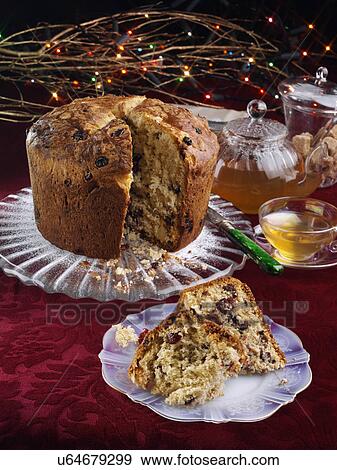 Stock Photo - Italian panettone. Fotosearch