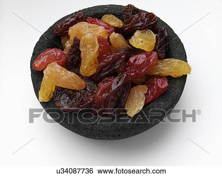 Jumbo sultanas and raisins dried fruit in a black bowl on a white background View Large Photo Image Stock Photograph - Jumbo sultanas and raisins dried fruit in a black bowl on a white background. Fotosearch