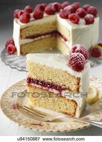 Lemon cake View Large Photo Image Stock Photo - Lemon cake. Fotosearch
