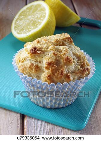 Lemon muffins View Large Photo Image Picture - Lemon muffins. Fotosearch
