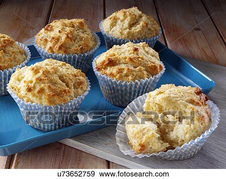 Stock Photo - Lemon muffins. Fotosearch