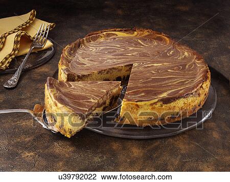 Marbled pumpkin cheesecake View Large Photo Image Stock Image - Marbled pumpkin cheesecake. Fotosearch
