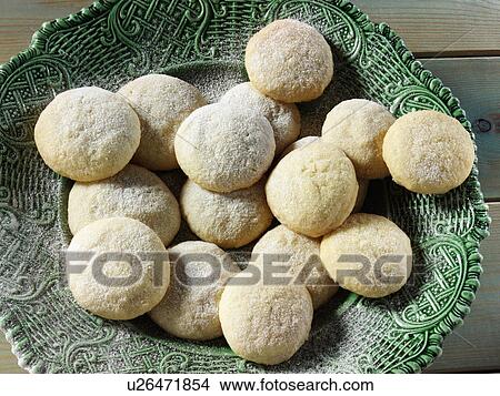 Mexican wedding cookies View Large Photo Image Picture - Mexican wedding cookies. Fotosearch