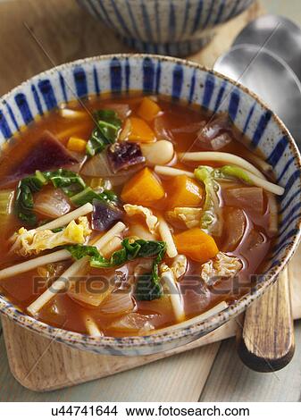 Minestrone soup View Large Photo Image Picture - Minestrone soup. Fotosearch