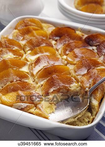 Peach French toast American brunch View Large Photo Image Stock Photography - Peach French toast American brunch. Fotosearch