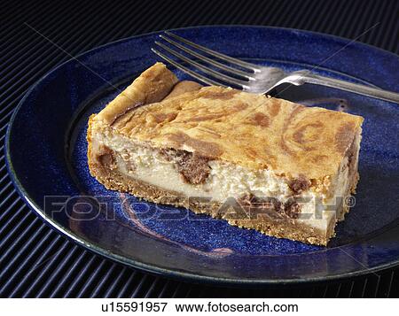 Peanut butter chocolate cheesecake slice View Large Photo Image Stock Photo - Peanut butter chocolate cheesecake slice. Fotosearch