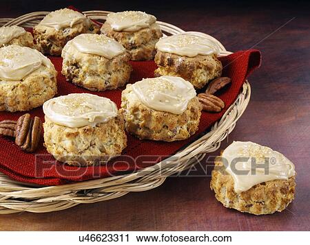 Pecan scones View Large Photo Image Stock Image - Pecan scones. Fotosearch
