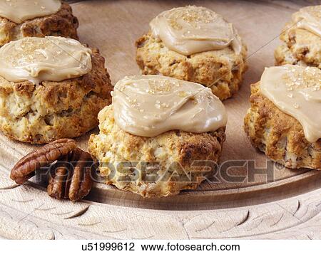 Pecan scones View Large Photo Image Stock Image - Pecan scones. Fotosearch