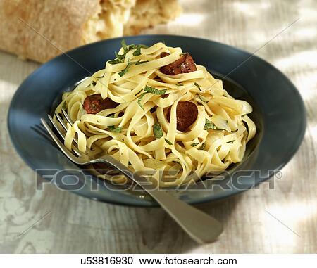 Plate Of Fettuccine With Liver View Large Photo Image Stock Image - Plate Of Fettuccine With Liver. Fotosearch
