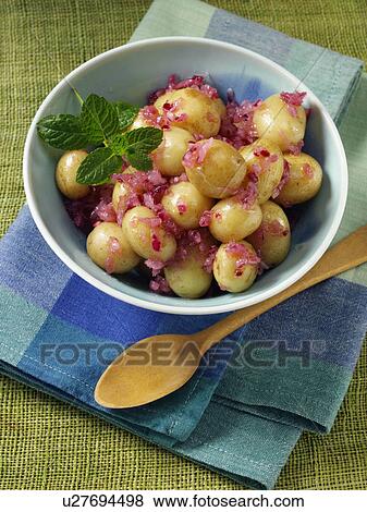 Potato salad View Large Photo Image Stock Photo - Potato salad. Fotosearch