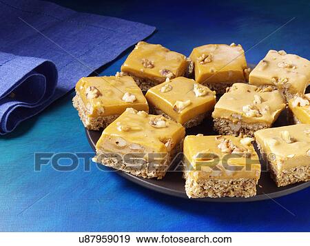 Pumpkin butterscotch bars View Large Photo Image Stock Photo - Pumpkin butterscotch bars. Fotosearch