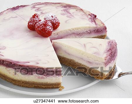 Raspberry cheesecake View Large Photo Image Stock Image - Raspberry cheesecake. Fotosearch