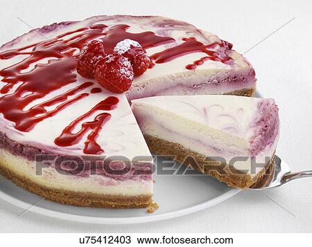 Raspberry cheesecake View Large Photo Image Stock Image - Raspberry cheesecake. Fotosearch