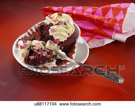 Red Velvet cupcakes View Large Photo Image Picture - Red Velvet cupcakes. Fotosearch