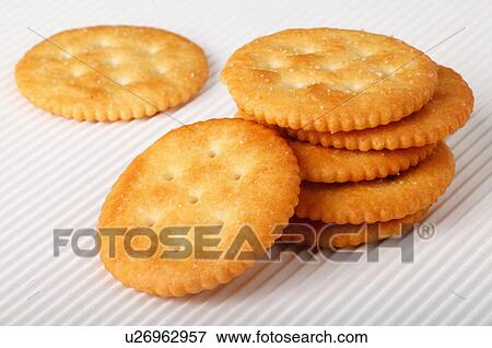 Ritz Crackers On White View Large Photo Image Stock Photo - Ritz Crackers On White. Fotosearch
