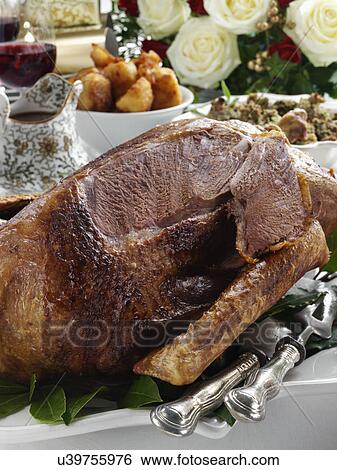 Roast goose View Large Photo Image Stock Photograph - Roast goose. Fotosearch