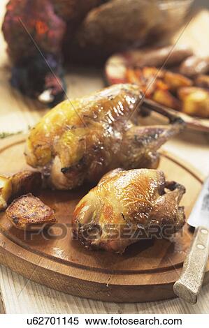 Roast Pheasant And Partridge Ready To Be Carved View Large Photo Image Stock Photography - Roast Pheasant And Partridge Ready To Be Carved. Fotosearch