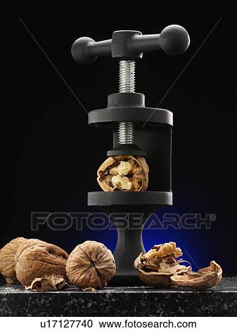 Stock Image - Robert Welch cast iron nutcracker. Fotosearch