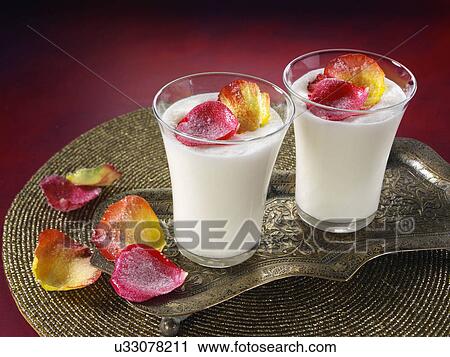 Stock Image - Rose lassi. Fotosearch