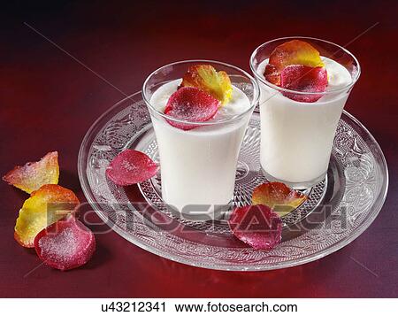 Stock Image - Rose lassi. Fotosearch
