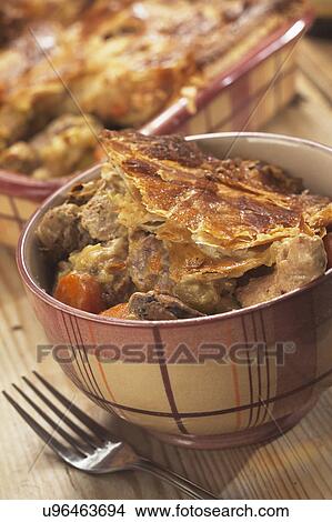 Serving Of Homemade Pheasant Pie View Large Photo Image Picture - Serving Of Homemade Pheasant Pie. Fotosearch