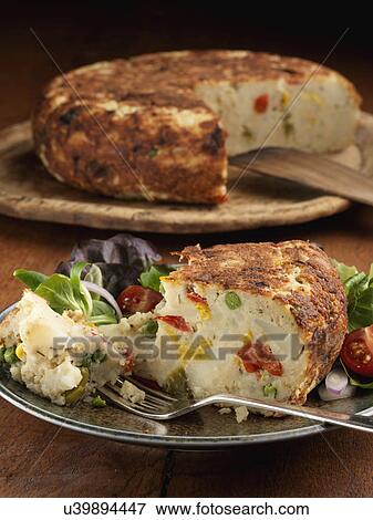 Spanish Tortilla View Large Photo Image Stock Photo - Spanish Tortilla. Fotosearch