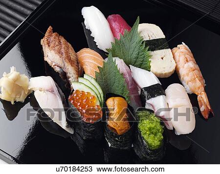 Sushi View Large Photo Image Stock Image - Sushi. Fotosearch
