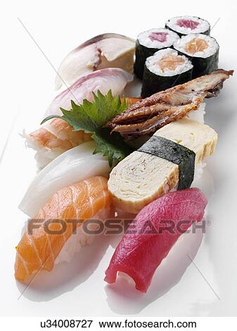Sushi View Large Photo Image Stock Photo - Sushi. Fotosearch