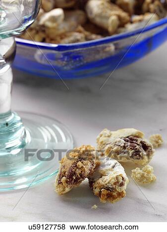 Swedish style meringues pecans View Large Photo Image Stock Photo - Swedish style meringues pecans. Fotosearch