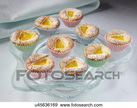 Tangerine marmalade babycakes View Large Photo Image Stock Photo - Tangerine marmalade babycakes. Fotosearch
