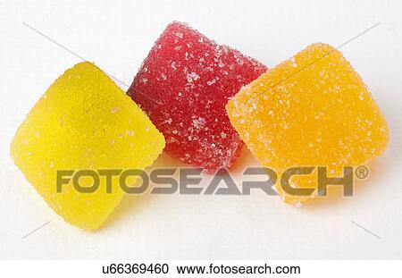 Three Sugar Coated Fruit Jelly Candy On White View Large Photo Image Stock Image - Three Sugar Coated Fruit Jelly Candy On White. Fotosearch
