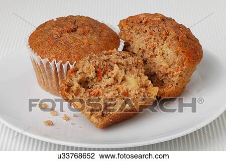 Two Carrot Cake Muffins View Large Photo Image Stock Image - Two Carrot Cake Muffins. Fotosearch