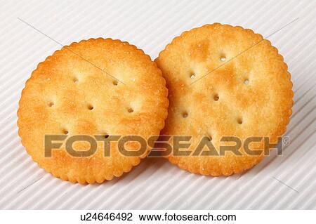 Two Ritz Crackers On White View Large Photo Image Stock Image - Two Ritz Crackers On White. Fotosearch