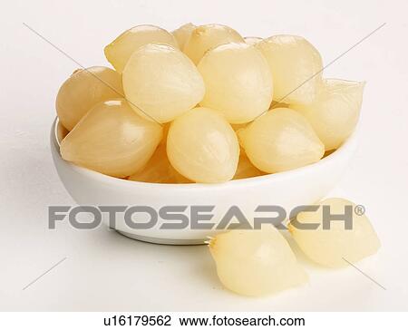 White Bowl Full Of White Silverskin Pickled Onions View Large Photo Image Stock Image - White Bowl Full Of White Silverskin Pickled Onions. Fotosearch