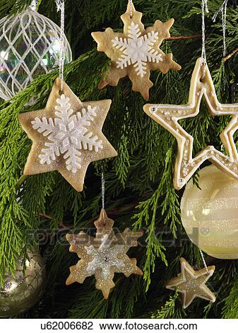 Stock Image - Xmas biscuits. Fotosearch